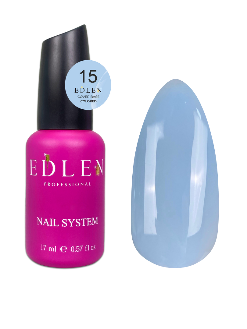 Cover Base Colorée Edlen 17ml - Teinte #15