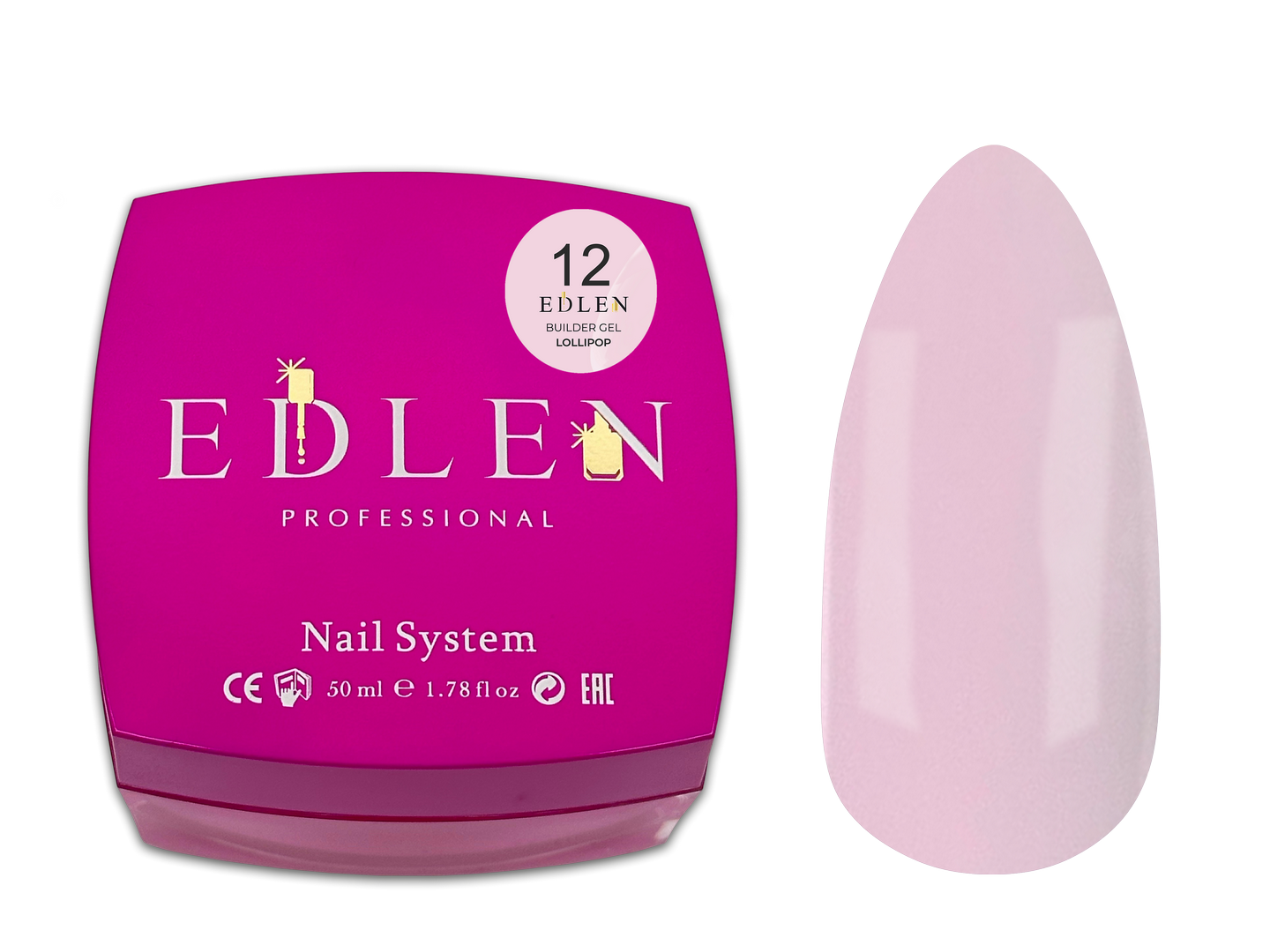 Gel de Construction Lollipop Edlen 50ml - Teinte #12