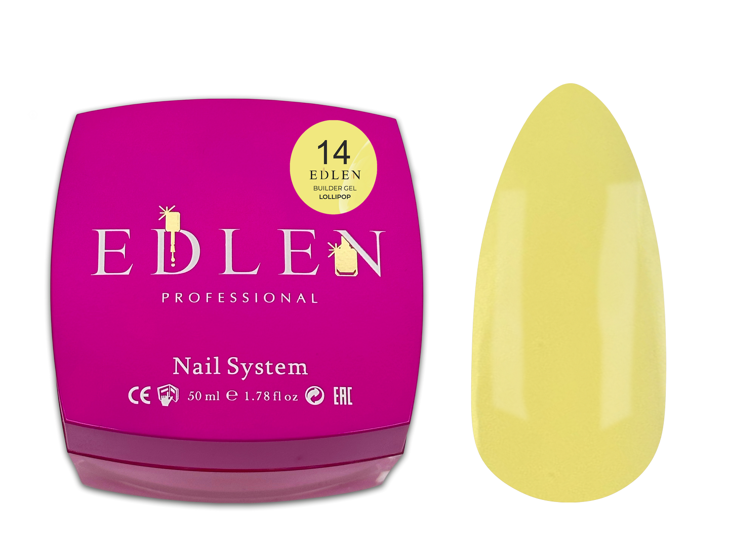 Gel de Construction Lollipop Edlen 50ml - Teinte #14