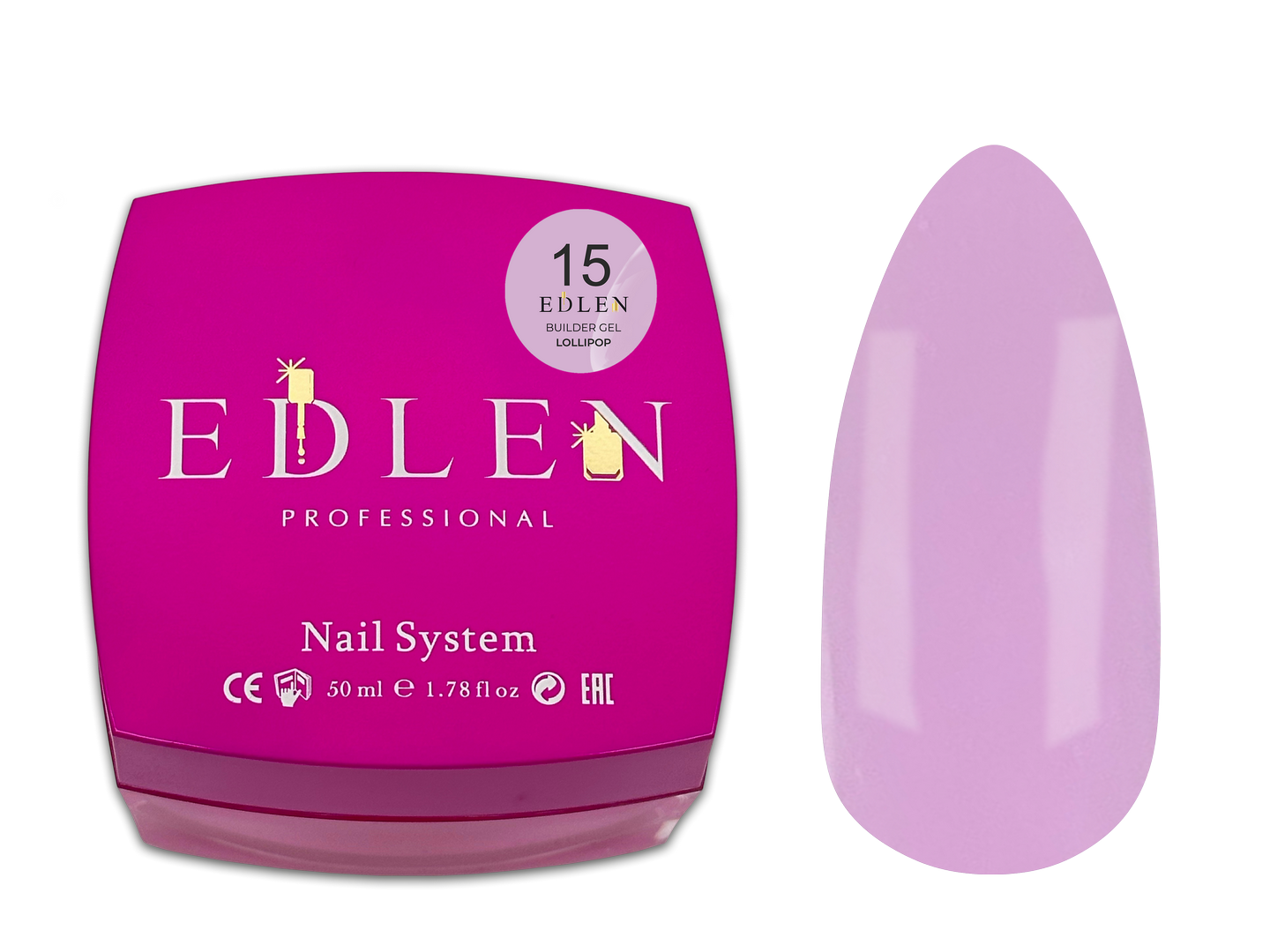 Gel de Construction Lollipop Edlen 50ml - Teinte #15