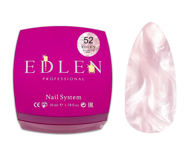 Gel de Construction Pearl Edlen 50ml - Teinte #52