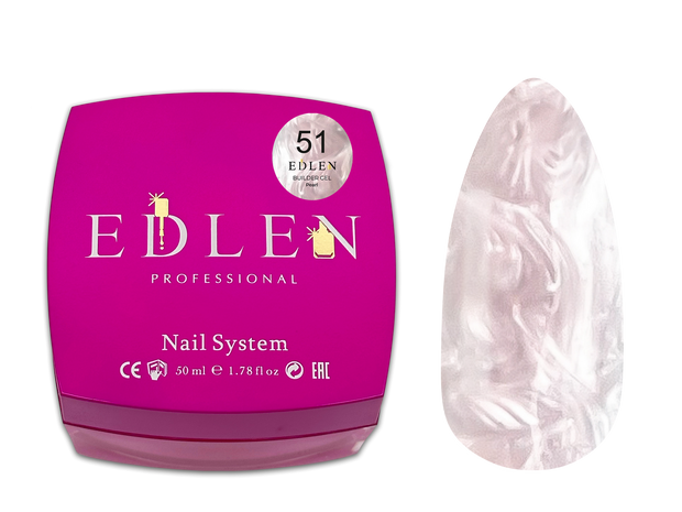 Gel de Construction Pearl Edlen 50ml - Teinte #51