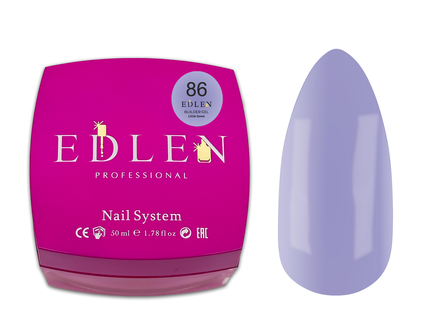 Gel de Construction Little Bows Edlen 50ml - Teinte #86