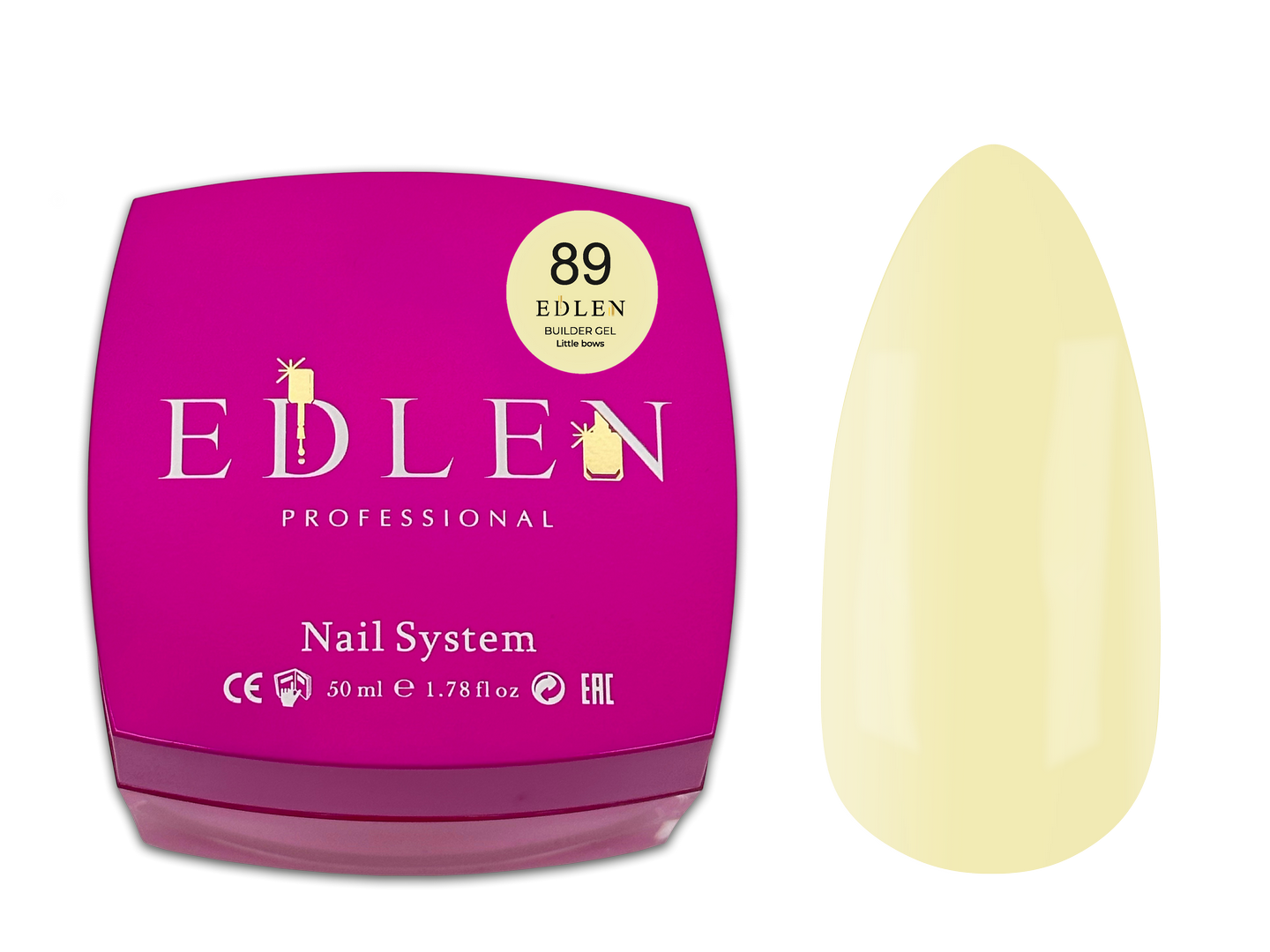 Gel de Construction Little Bows Edlen 50ml - Teinte #89