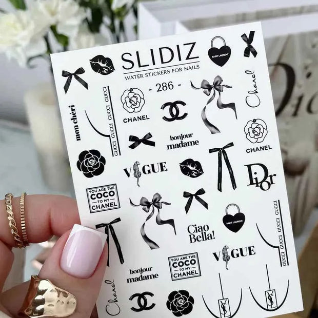 Water Decal 286 - Slidiz
