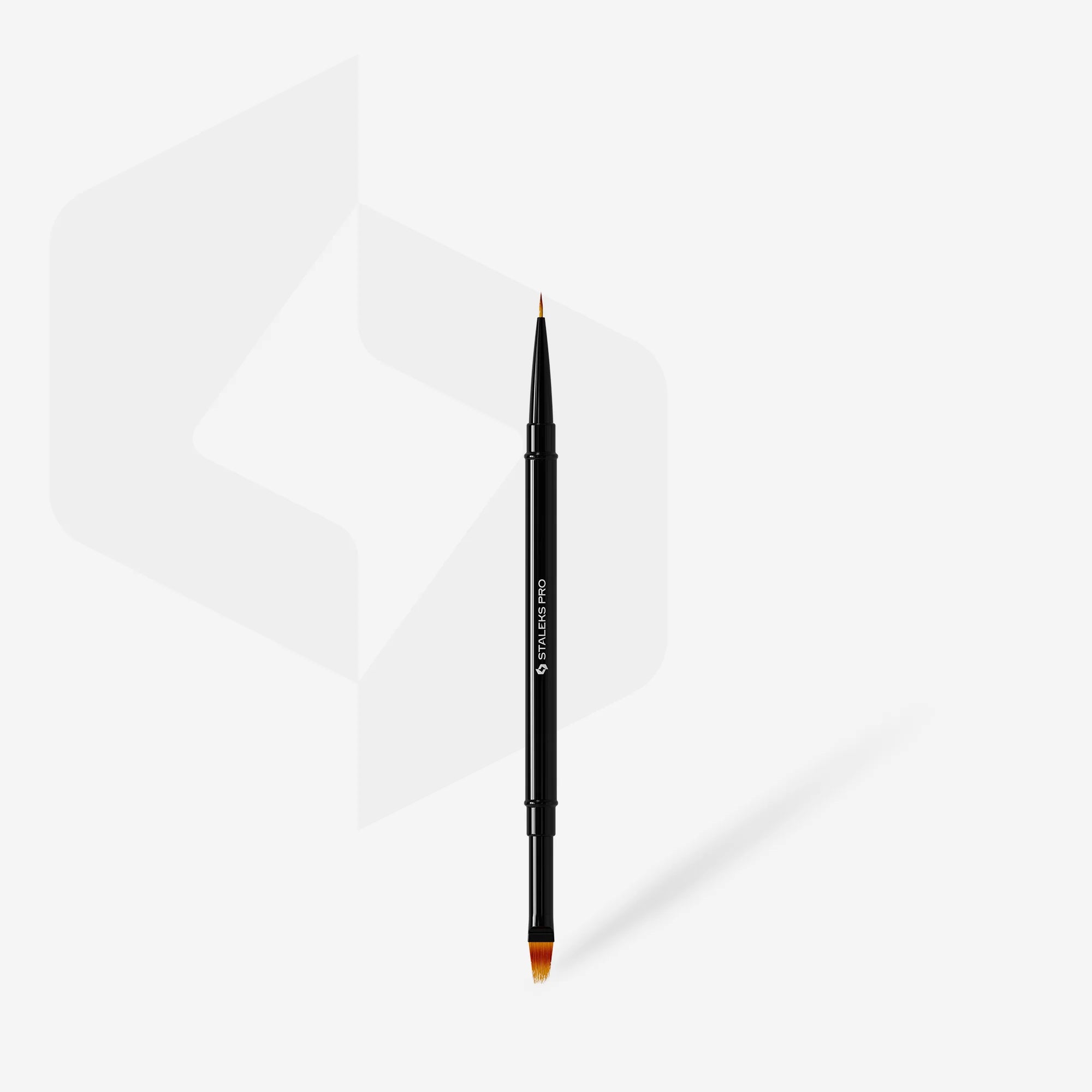 Pinceau nail art double tête – Liner 7 mm & Dégradé 11 mm – Staleks