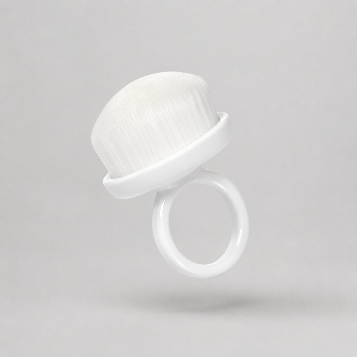 Brosse Bague Blanche - Maison Manucure