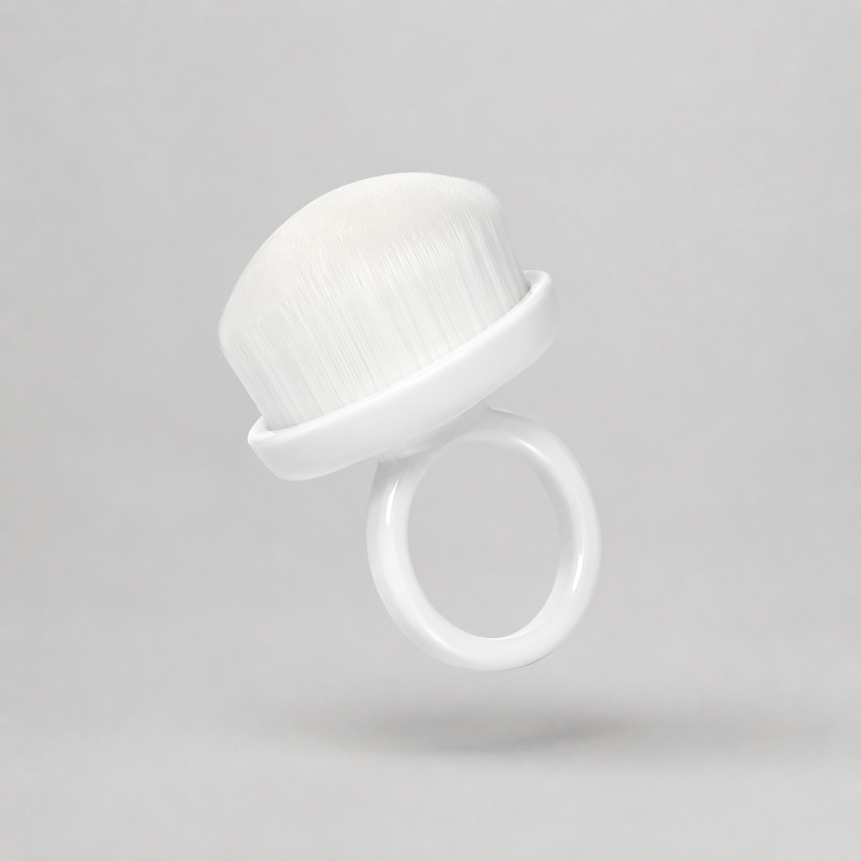 Brosse Bague Blanche - Maison Manucure