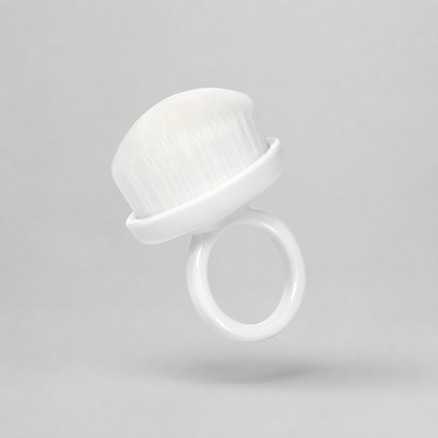 Brosse Bague Blanche - Maison Manucure