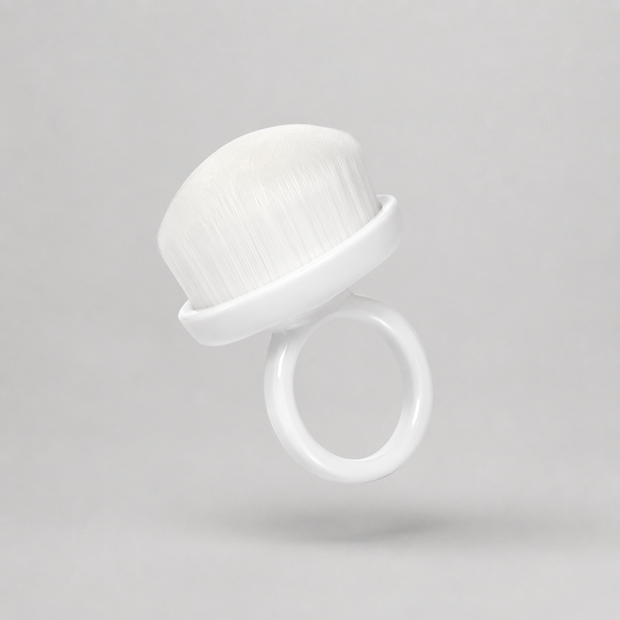 Brosse Bague Blanche - Maison Manucure
