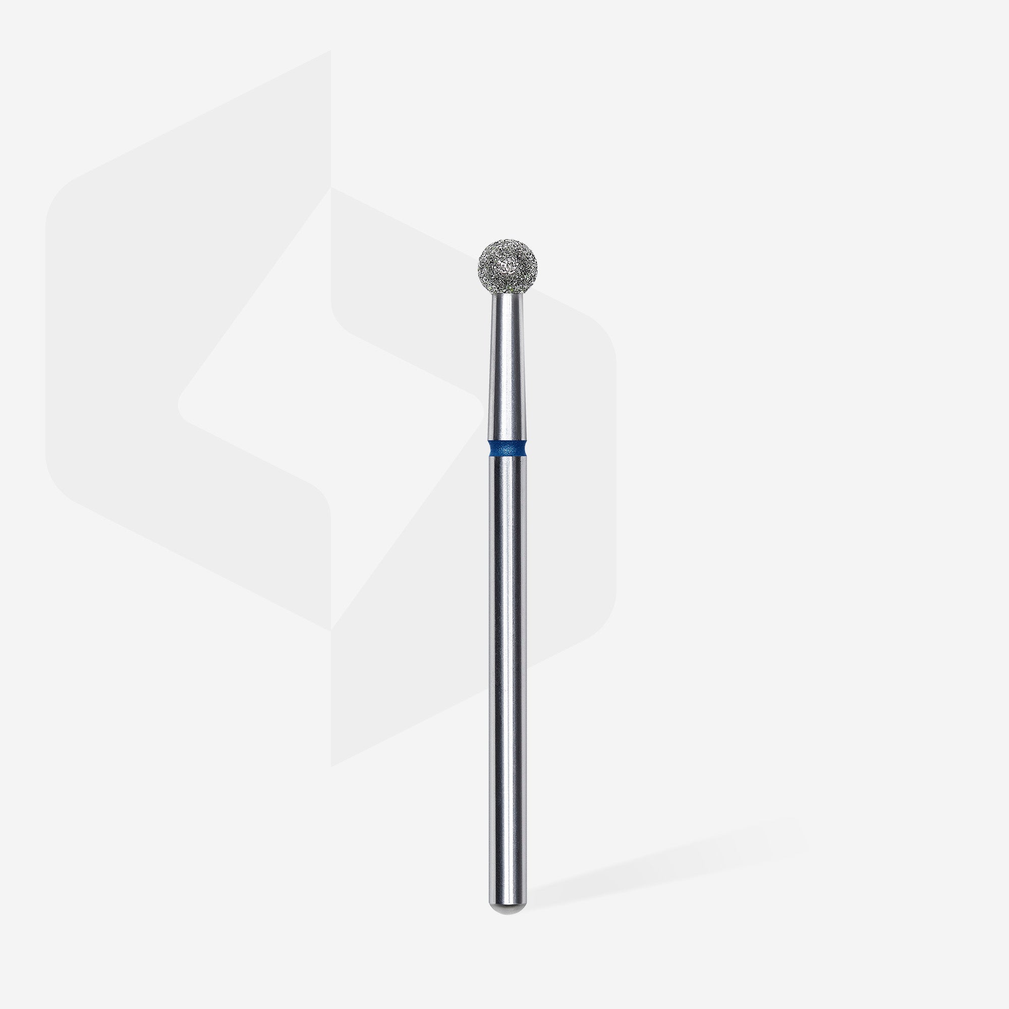 Embout diamanté boule grain bleu 3,5 mm - Staleks